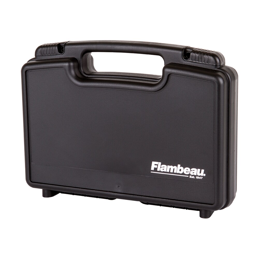 flambeau 6450sc safe shot pistol pack case black polymer holds handgun Flambeau 6450SC Safe Shot Pistol Pack Case Black Polymer Holds Handgun Sports South item 104691
