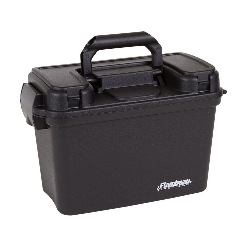 flambeau 6430sd tactical dry box removable tray & storage compartment black polymer Flambeau 6430SD Tactical Dry Box Removable Tray & Storage Compartment Black Polymer Sports South item 104694