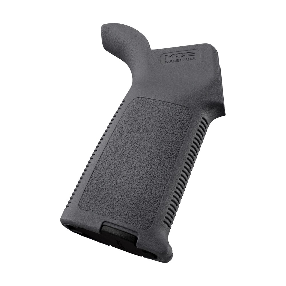 magpul mag415 gry moe grip aggressive textured gray polymer for ar 15, ar 10, m4, m16, m110, sr25 Magpul MAG415-GRY MOE Grip Aggressive Textured Gray Polymer for AR-15, AR-10, M4, M16, M110, Sports South item 10471