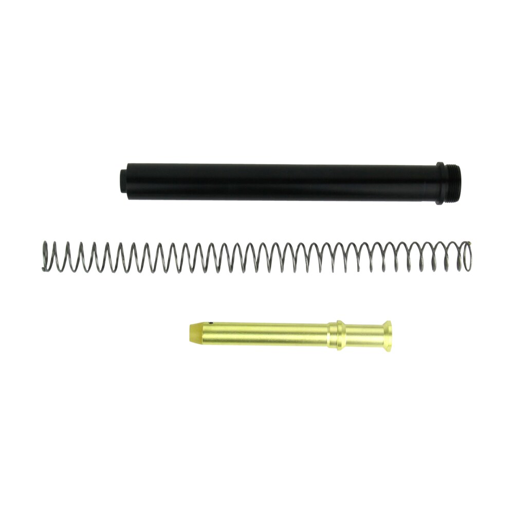 tacfire mar110 a2 mil spec buffer tube kit 223 rem 5.56x45mm nato ar 15 black aluminum rifle ar 15 TacFire MAR110 A2 Mil-Spec Buffer Tube Kit 223 Rem 5.56x45mm NATO AR-15 Black Aluminum Rifle Sports South item 104755