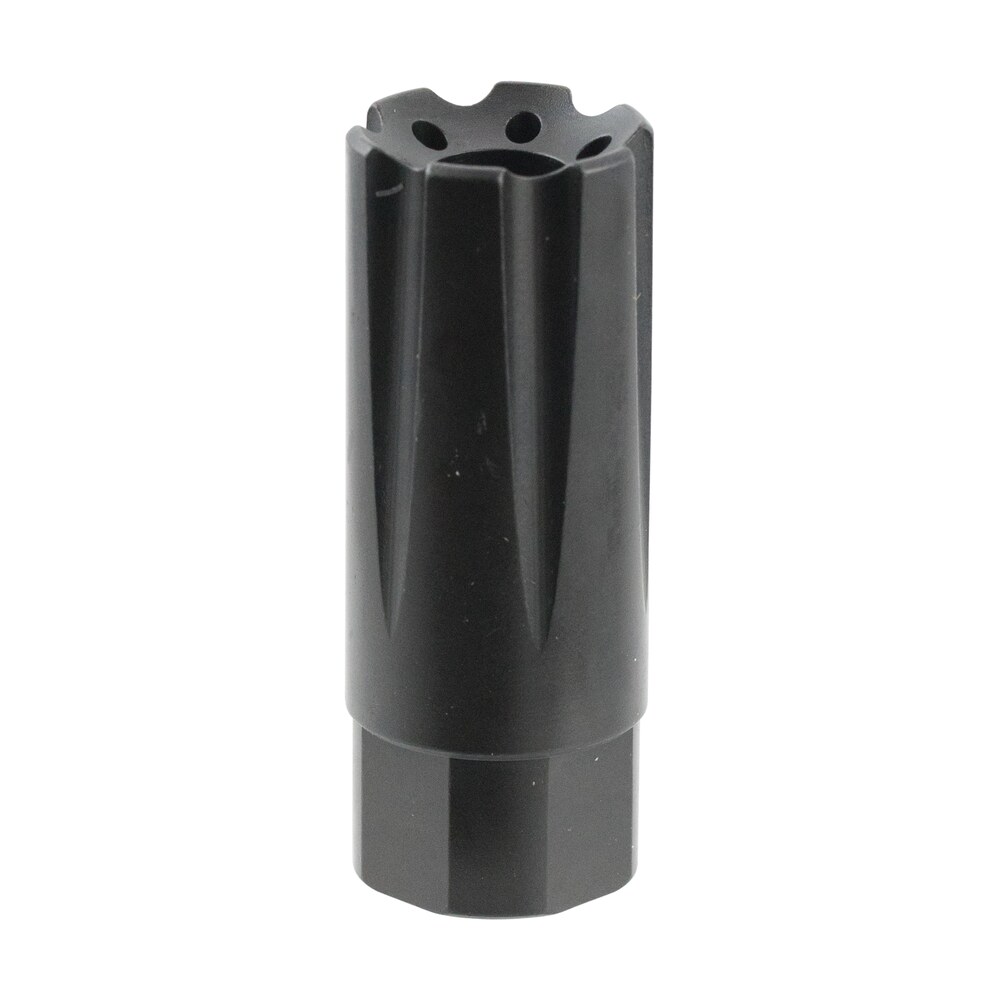 tacfire mz10209mm linear compensator black nitride steel with 1/2" 36 tpi threads, 2.26" oal, 0.87" diameter & forward style for 9mm luger ar platform TacFire MZ10209MM Linear Compensator Black Nitride Steel Sports South item 104775