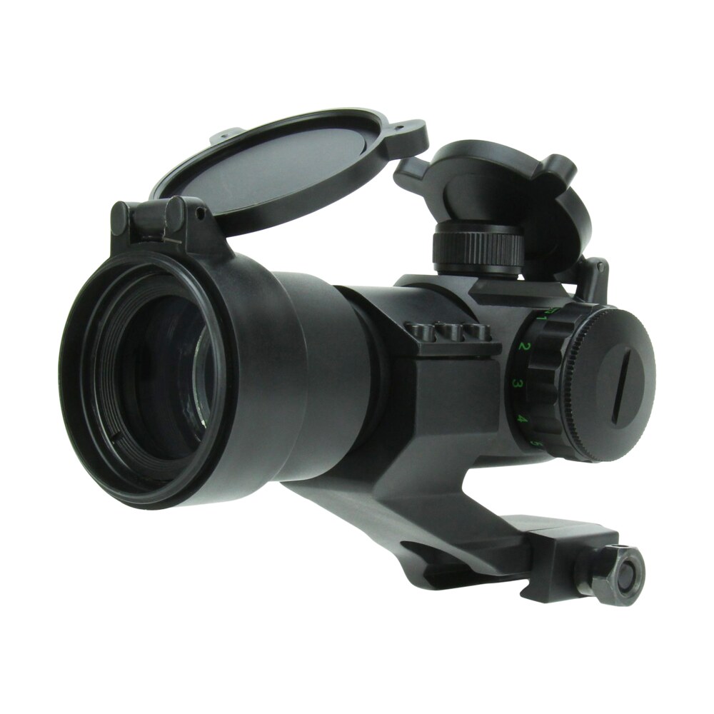 tacfire rd004 1x30 dual illuminated red/green dot sight black anodized 1 x 30 mm 2 moa dot TacFire RD004 1x30 Dual Illuminated Red/Green Dot Sight Black Anodized 1 x 30 mm 2 MOA Dot Sports South item 104792