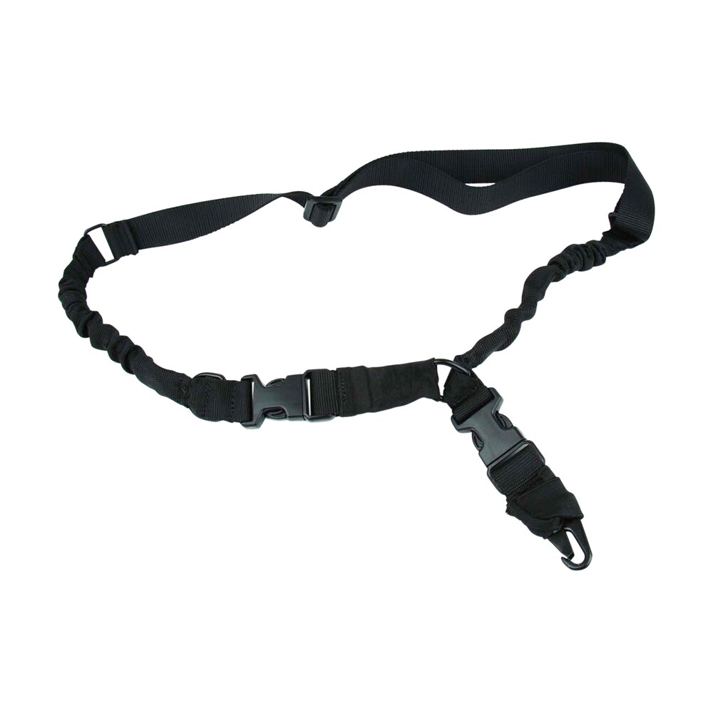 tacfire sl003b 2 to 1 point sling black nylon 30" 40" oal adjustable double bungee rifle TacFire SL003B 2 To 1 Point Sling Black Nylon 30"-40" OAL Adjustable Double Bungee Rifle Sports South item 104798
