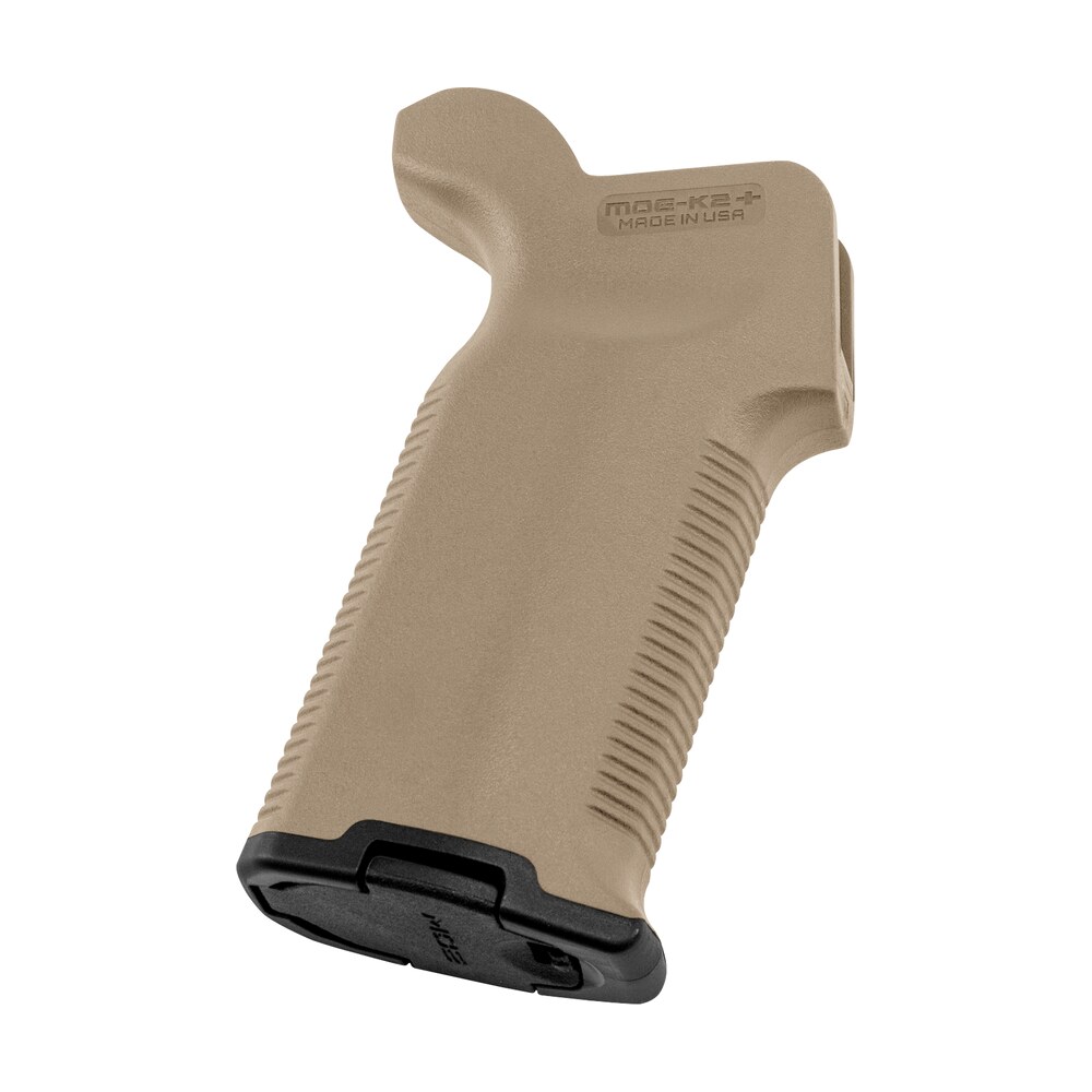 magpul mag532 fde moe k2+ grip flat dark earth polymer with overmolded rubber for ar 15, ar 10, m4, m16, m110, sr25 Magpul MAG532-FDE MOE-K2+ Grip Flat Dark Earth Polymer Sports South item 10520