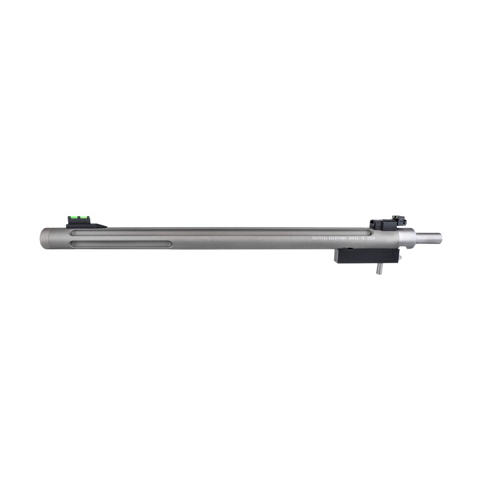 tactical solutions 1022tdgmg x ring barrel 22 lr 16.50" gunmetal gray finish aluminum material bull with fluting, threading & sights for ruger 10/22 takedown Tactical Solutions 1022TDGMG X-Ring Barrel 22 LR 16.50" Gunmetal Gray Finish Aluminum Material Sports South item 106103