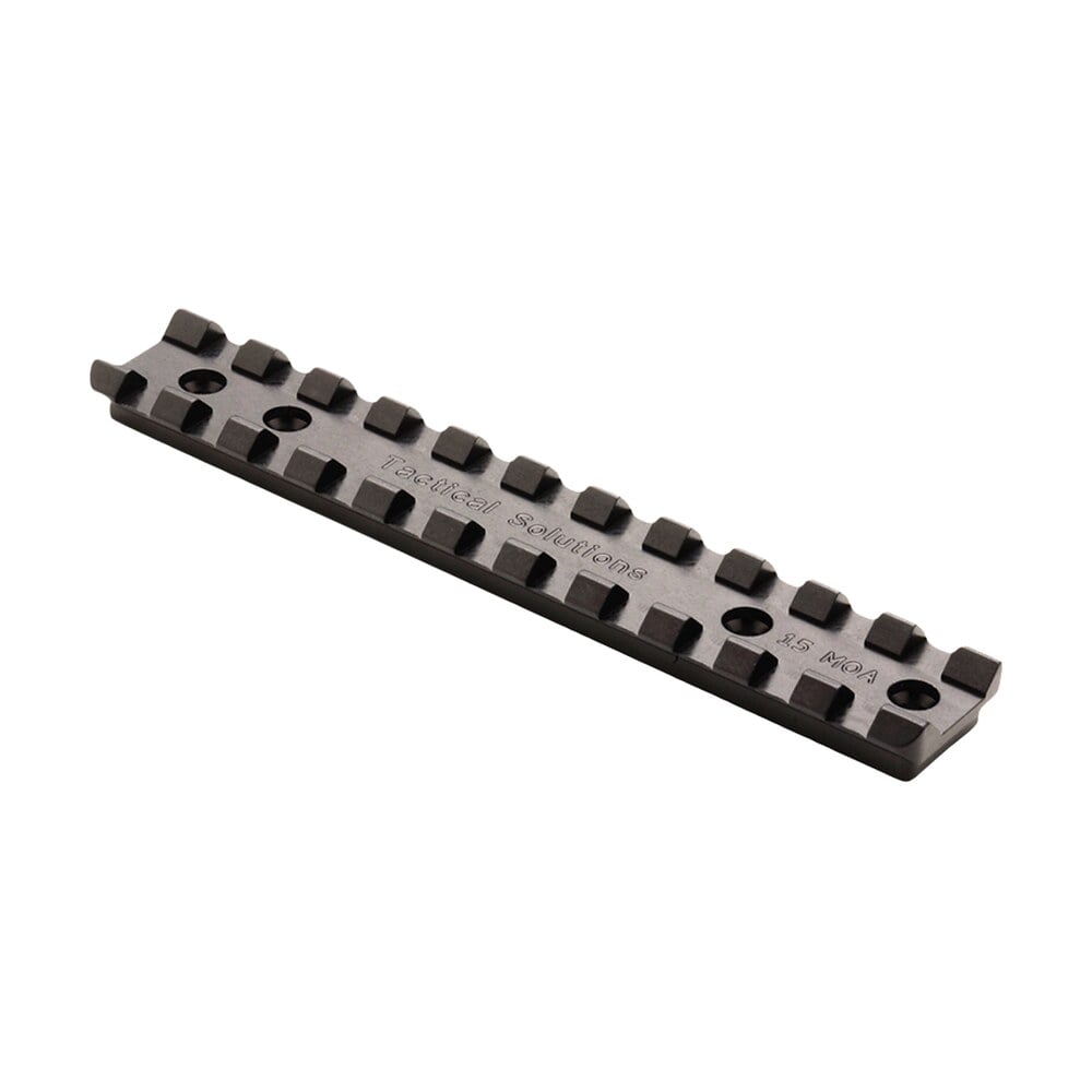 tactical solutions 1022sr15moa 15 moa scope rail for 10/22 rifles black Tactical Solutions 1022SR15MOA 15 MOA Scope Rail for 10/22 Rifles Black Sports South item 106111