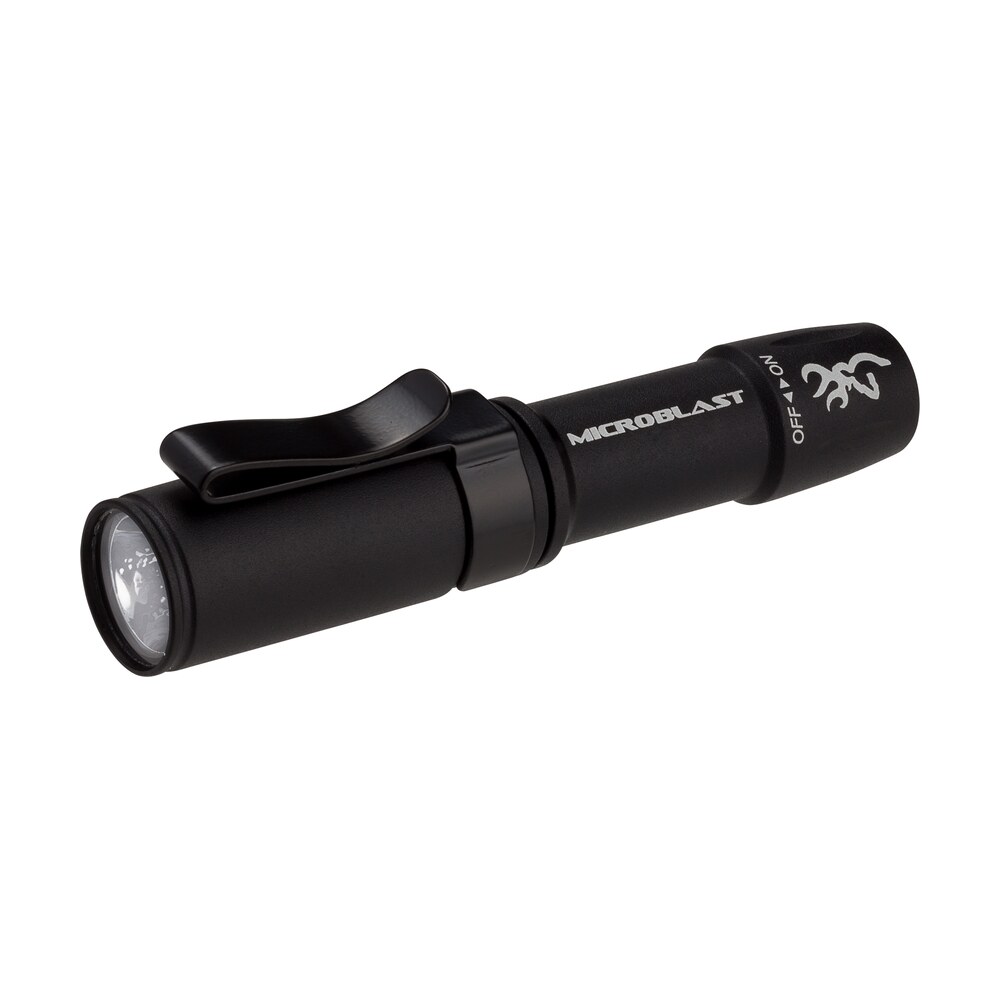 browning 3712114 microblast aaa flashlight black 72 lumens white nichia led Browning 3712114 Microblast AAA Flashlight Black 72 Lumens White Nichia LED Sports South item 106318