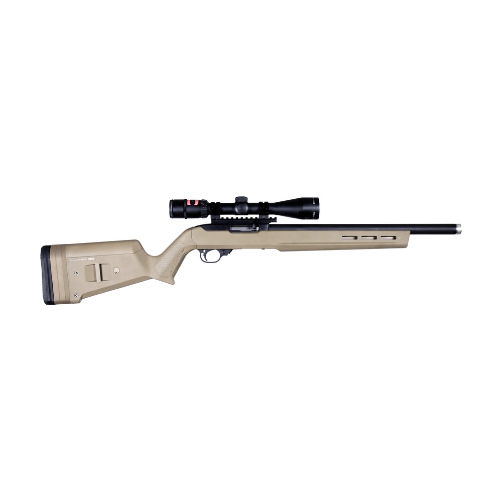 magpul mag548 fde hunter x 22 stock fixed adjustable comb flat dark earth synthetic for ruger 10/22 Magpul MAG548-FDE Hunter X-22 Stock Fixed Adjustable Comb Flat Dark Earth Synthetic for Ruger Sports South item 10650