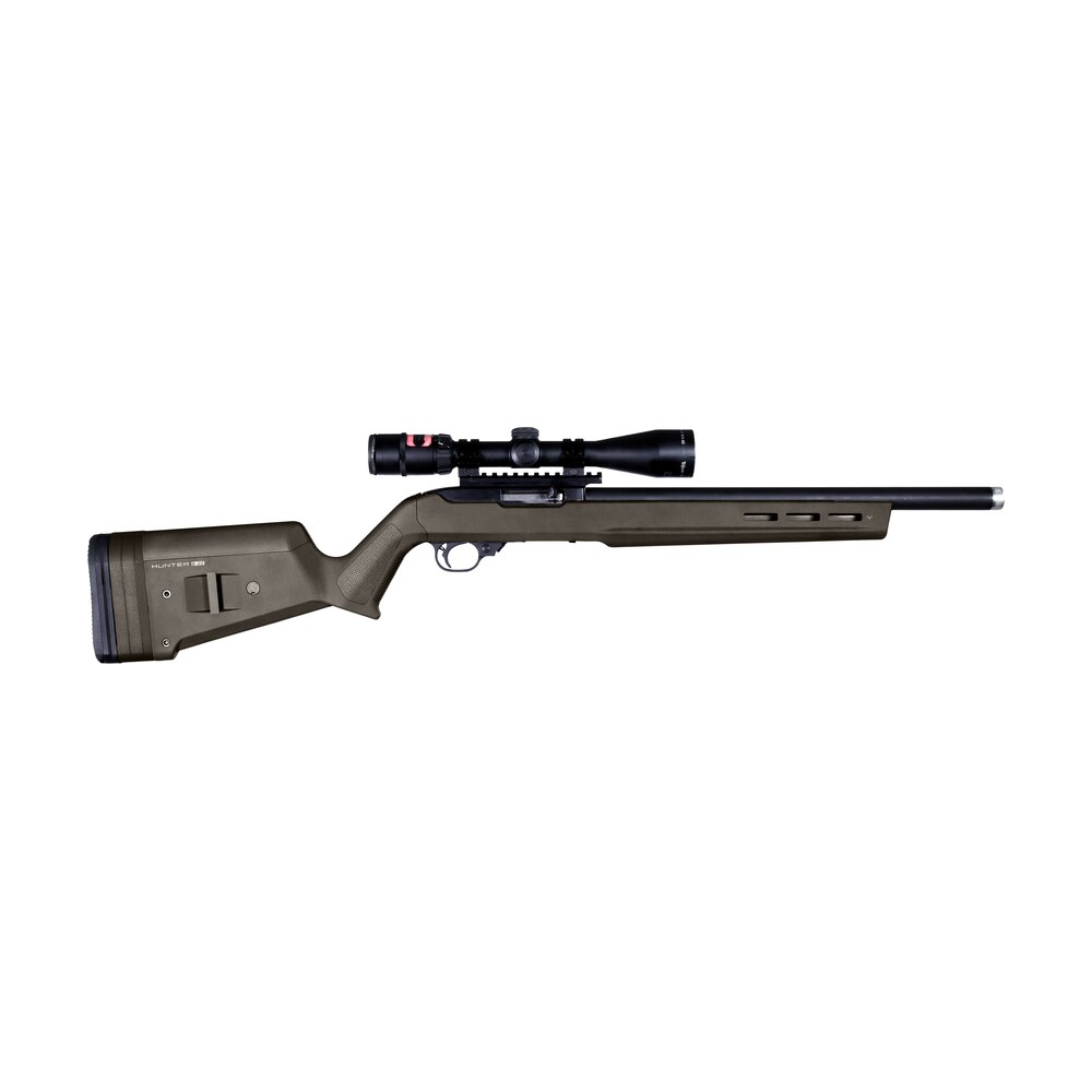 magpul mag548 odg hunter x 22 stock fixed adjustable comb od green synthetic for ruger 10/22 Magpul MAG548-ODG Hunter X-22 Stock Fixed Adjustable Comb OD Green Synthetic for Ruger 10/22 Sports South item 10652