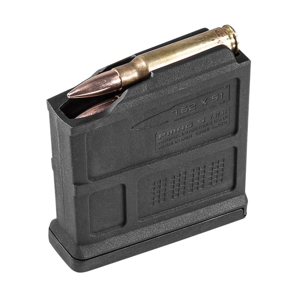 magpul mag549blk pmag black aics 5rd 6.5 creedmoor/308 win/7mm 08 rem/260 rem/243 win/7.62x51mm nato for short bolt action rifles Magpul MAG549BLK PMAG Black AICS 5rd 6.5 Creedmoor/308 Win/7mm-08 Rem/260 Rem/243 Win/7.62x51mm Sports South item 10653