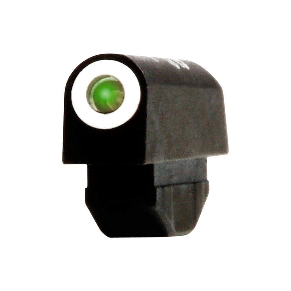 xs sights rv0001n4 standard dot revolver front sight smith & wesson black | green tritium white outline front sight XS Sights RV0001N4 Standard Dot Revolver Front Sight-Smith & Wesson Black | Green Tritium Sports South item 106560