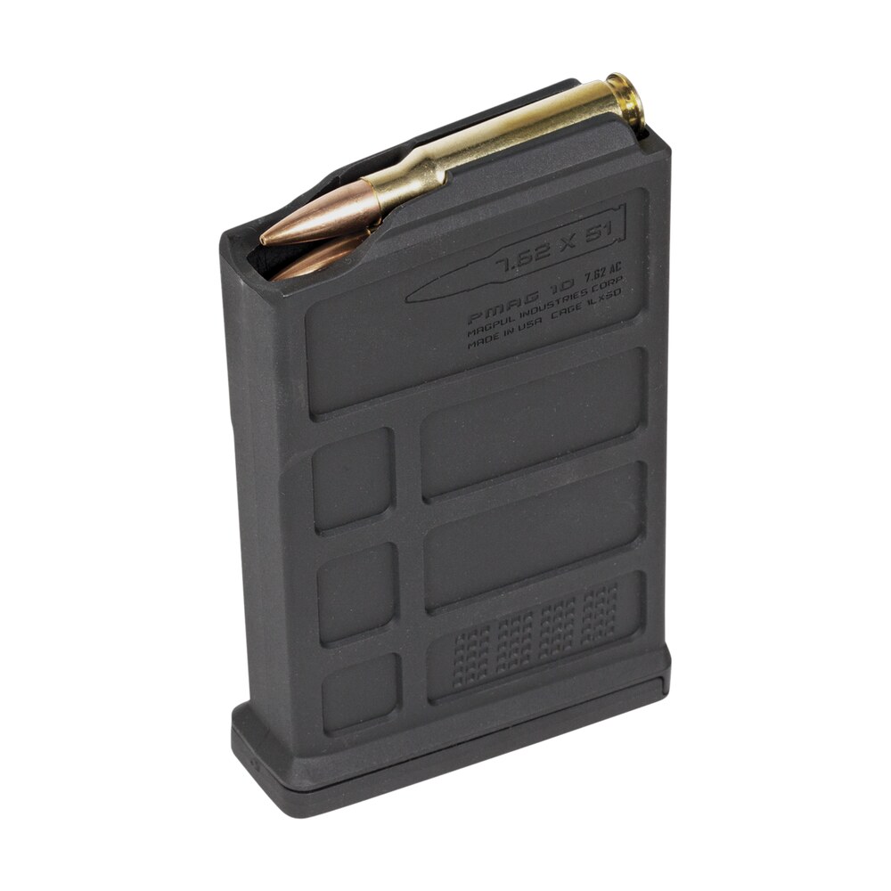 magpul mag579blk pmag black aics 10rd 6.5 creedmoor/308 win/7mm 08 rem/260 rem/243 win/7.62x51mm nato for short bolt action rifles Magpul MAG579BLK PMAG Black AICS 10rd 6.5 Creedmoor/308 Win/7mm-08 Rem/260 Rem/243 Sports South item 10661