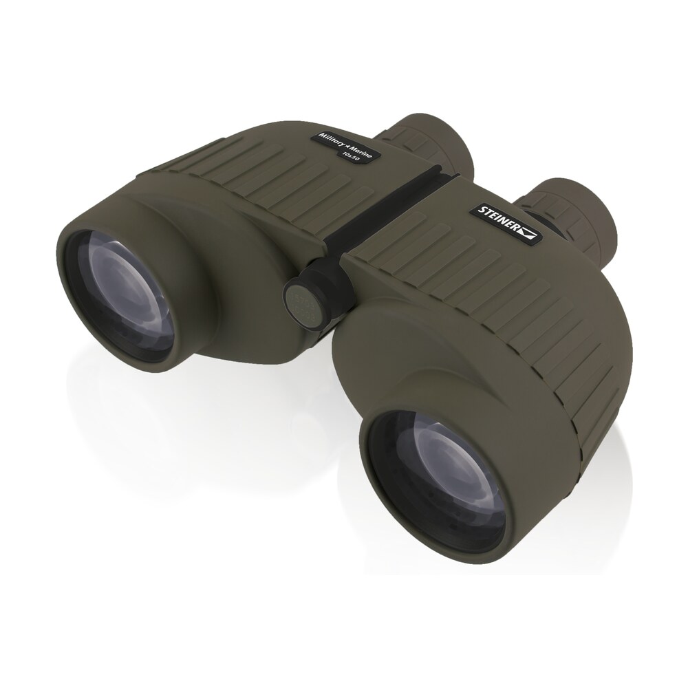 steiner 2035 military marine 10x50mm porro prism, sports auto focus, od green makrolon w/rubber armor Steiner 2035 Military-Marine 10x50mm Porro Prism, Sports-Auto Focus, OD Green Makrolon Sports South item 106635