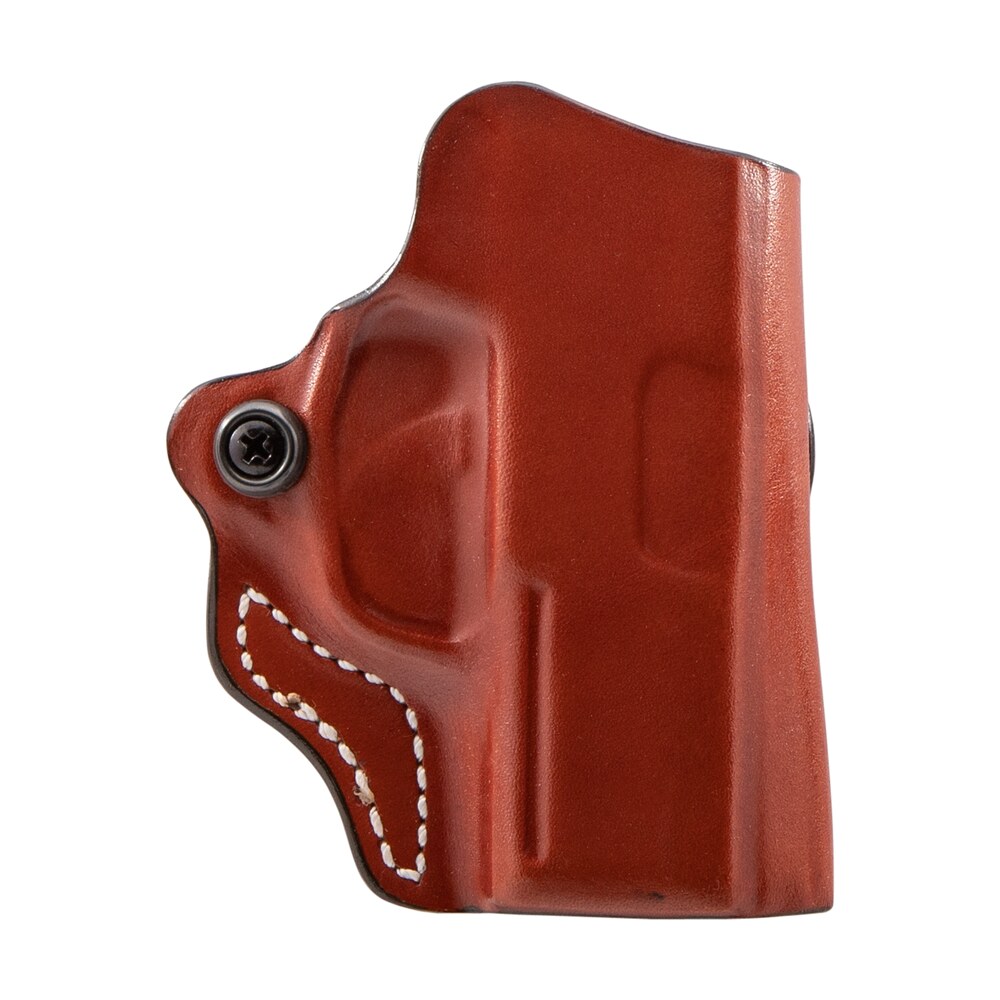 desantis gunhide 019ta8jz0 mini scabbard owb tan leather belt slide fits sig p365 right hand DeSantis Gunhide 019TA8JZ0 Mini Scabbard OWB Tan Leather Belt Slide Sports South item 106849