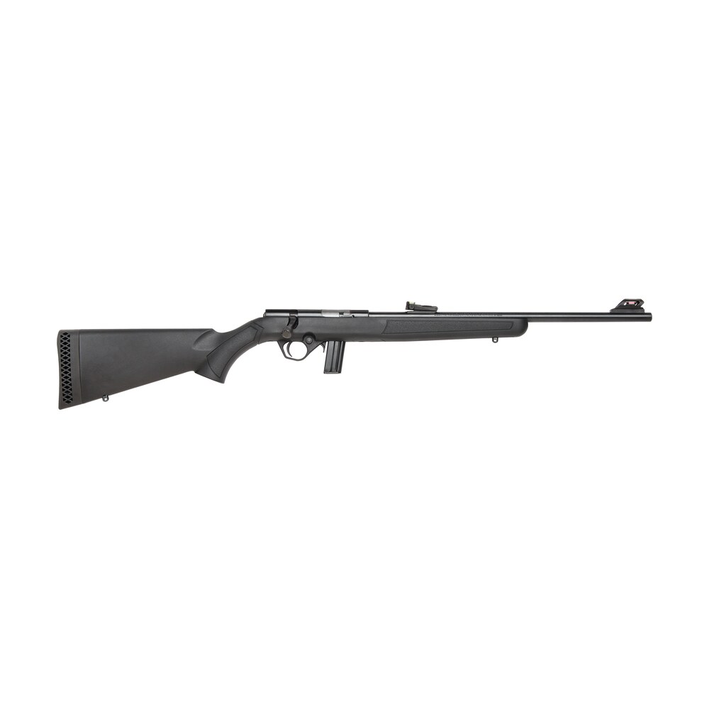 mossberg 38230 802 plinkster full size 22 lr 10+1 18" blued steel barrel, blued 3/8" dovetail steel receiver, black fixed synthetic stock, right hand Mossberg 38230 802 Plinkster Full Size 22 LR 10+1 18" Blued Steel Sports South item 106887