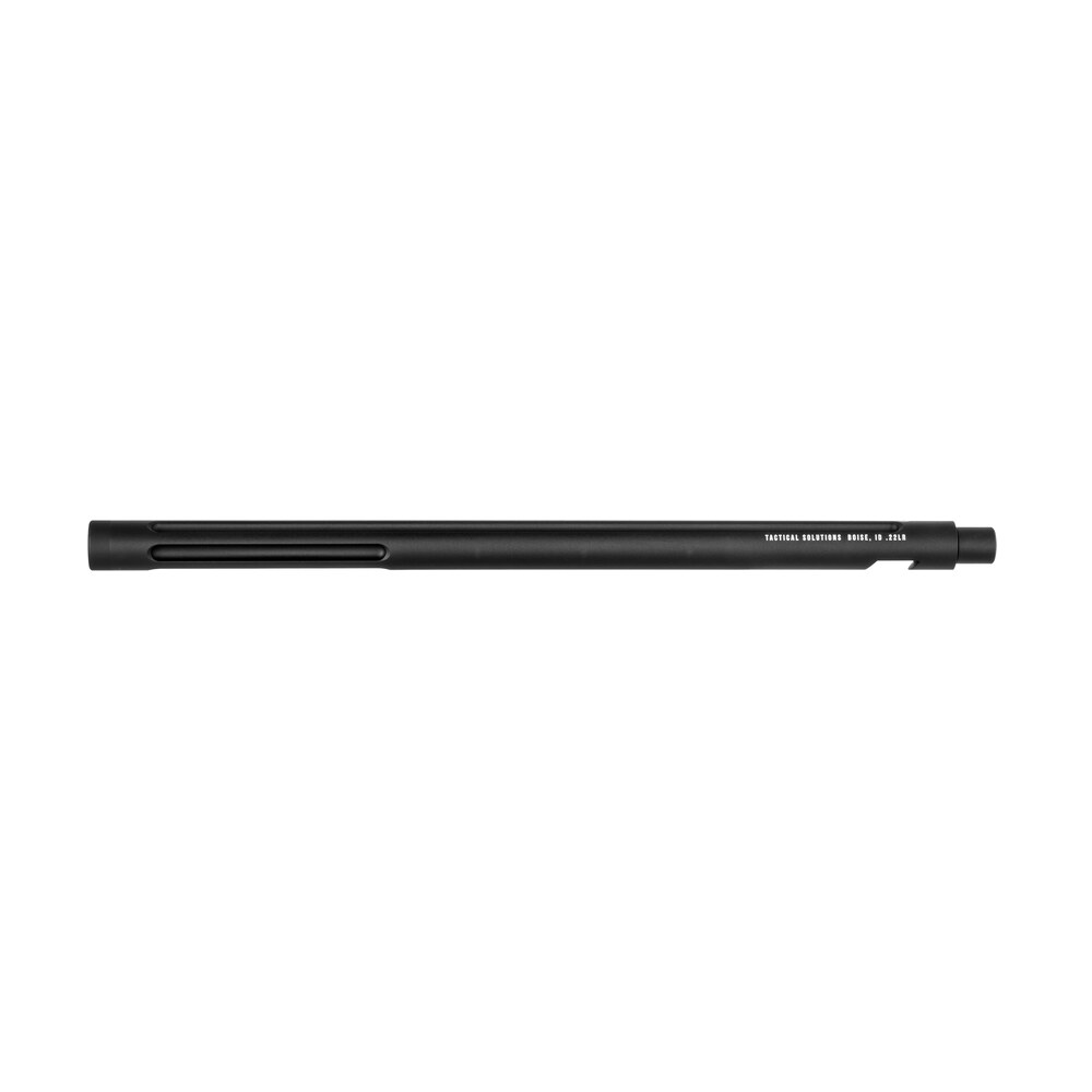 tactical solutions 1022temb x ring barrel 22 lr 16.50" matte black finish aluminum material bull with fluting & threading for ruger 10/22 Tactical Solutions 1022TEMB X-Ring Barrel 22 LR 16.50" Matte Black Finish Aluminum Material Sports South item 106889