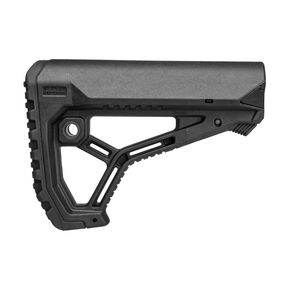 fab defense fxglcoreb gl core buttstock for ar 15/ m4 black fiberglass reinforced polymer FAB Defense FXGLCOREB GL-Core Buttstock for AR-15/ M4 Black Fiberglass Reinforced Polymer Sports South item 107029