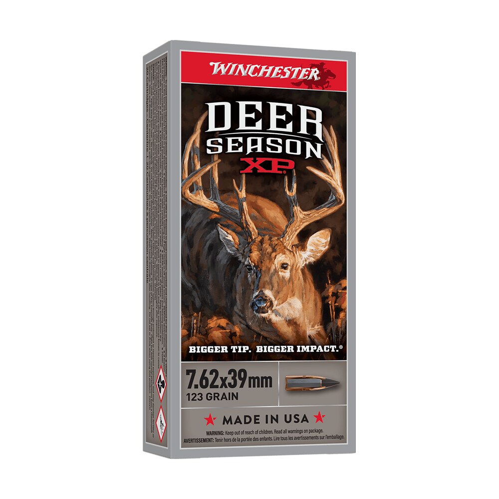 winchester ammo x76239ds deer season xp 7.62x39mm 123gr extreme point 20 per box/10 case Winchester Ammo X76239DS Deer Season XP 7.62x39mm 123gr Extreme Point 20 Per Box/10 Case Sports South item 107555
