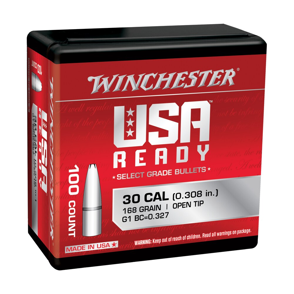 winchester ammo wbr30168 centerfire rifle 308win 168gr open tip 100 per box/10 case Winchester Ammo WBR30168 Centerfire Rifle 308Win 168gr Open Tip 100 Per Box/10 Case Sports South item 107568