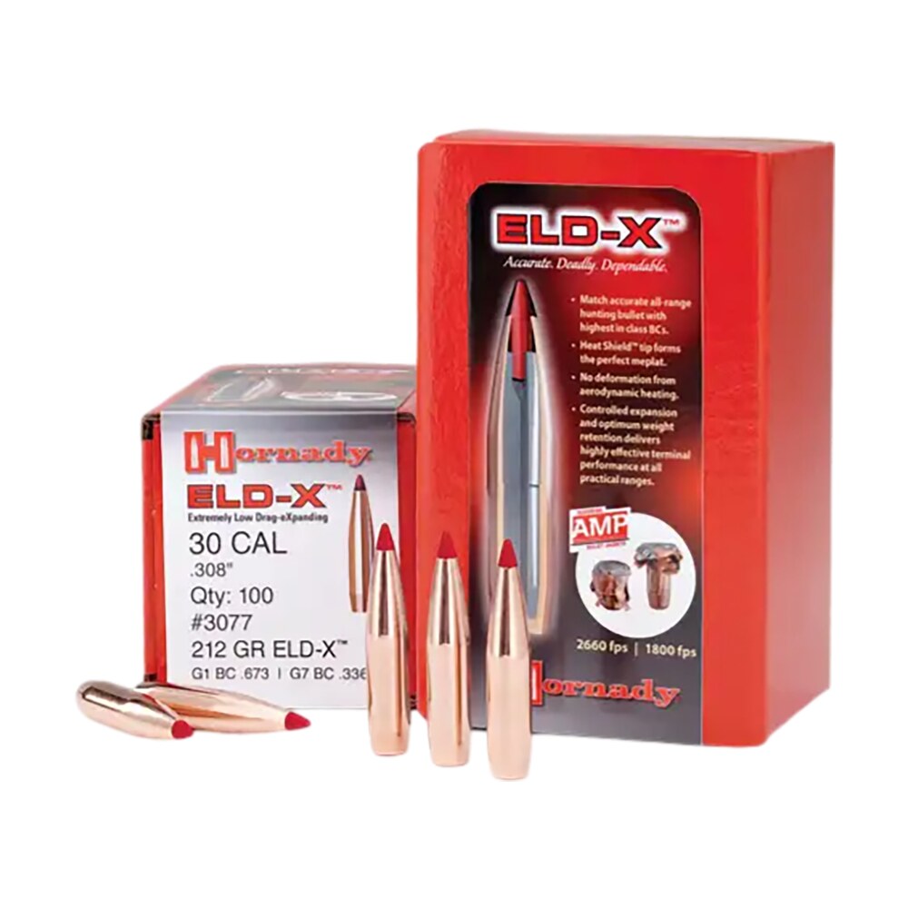 hornady 2441 eld x 6mm .243 90 gr extremely low drag expanding 100 per box/ 25 case Hornady 2441 ELD-X 6mm .243 90 gr Extremely Low Drag eXpanding 100 Per Box/ 25 Case Sports South item 107651