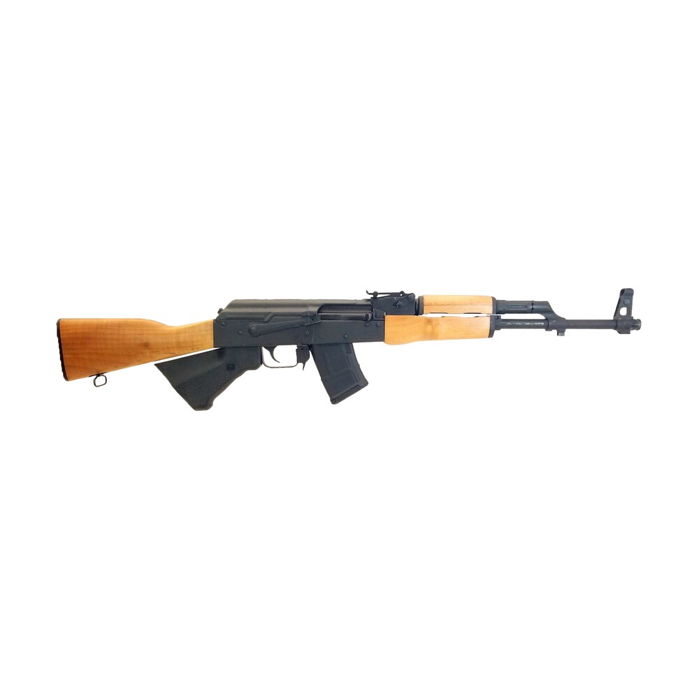 century arms ri3333ccn wasr 10 *ca compliant 7.62x39mm 10+1 16.25" chrome lined hammer forged barrel, hardwood stock & forend, black polymer grip w/integrated shark fin, includes 1 10rd magazine Century Arms RI3333CCN WASR-10 *CA Compliant 7.62x39mm 10+1 16.25" Chrome-Lined Hammer Forged Sports South item 107850