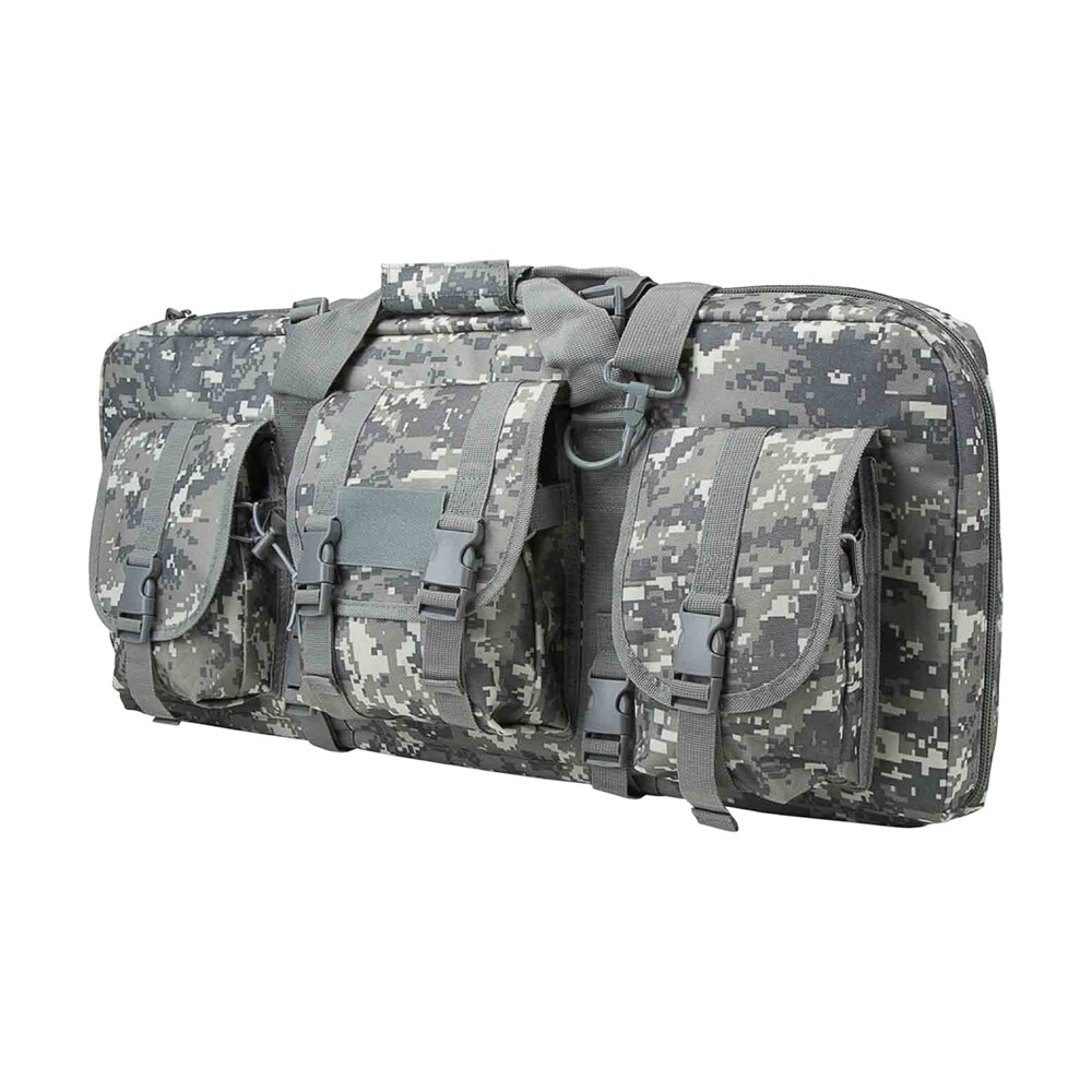 ncstar cvcpd2962d28 vism deluxe subgun case 28" digital camouflage pvc fabric w/ exterior pockets zippers & padding for 2 ar or ak pistols NcStar CVCPD2962D28 VISM Deluxe SubGun Case 28" Digital Camouflage PVC Fabric Sports South item 107878