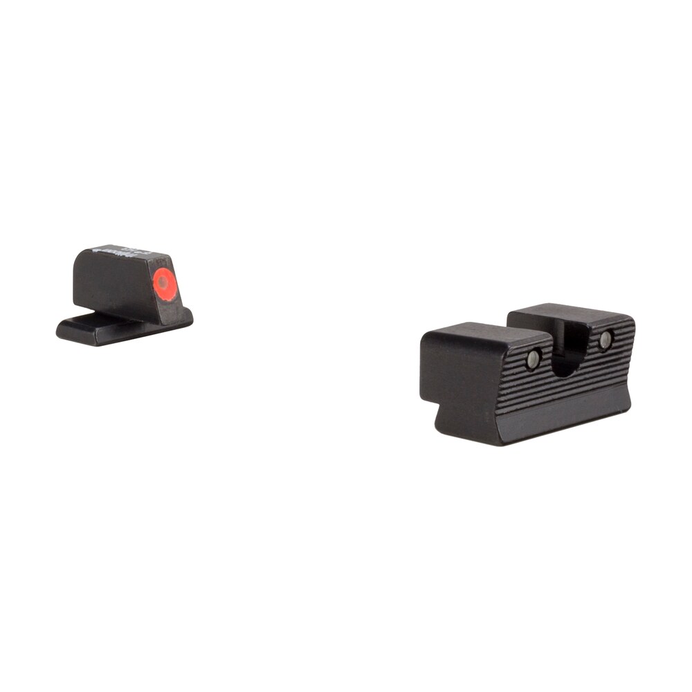 trijicon 600866 hd xr night sights green/tritium orange outline front sight green tritium black outline rear sight sig sauer p225/p226/p228 #8 front/#8 rear Trijicon 600866 HD XR Night Sights Green/Tritium Orange Outline Front Sight-Green Tritium Black Sports South item 108150