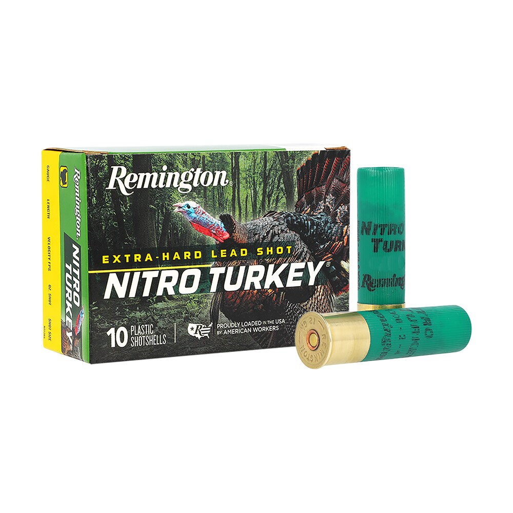 remington ammunition 26690 nitro turkey 12gauge 2.75" 1 1/2oz 4shot 10 per box/ 10 case Remington Ammunition 26690 Nitro Turkey 12Gauge 2.75" 1 1/2oz 4Shot 10 Per Box/ 10 Case Sports South item 108433