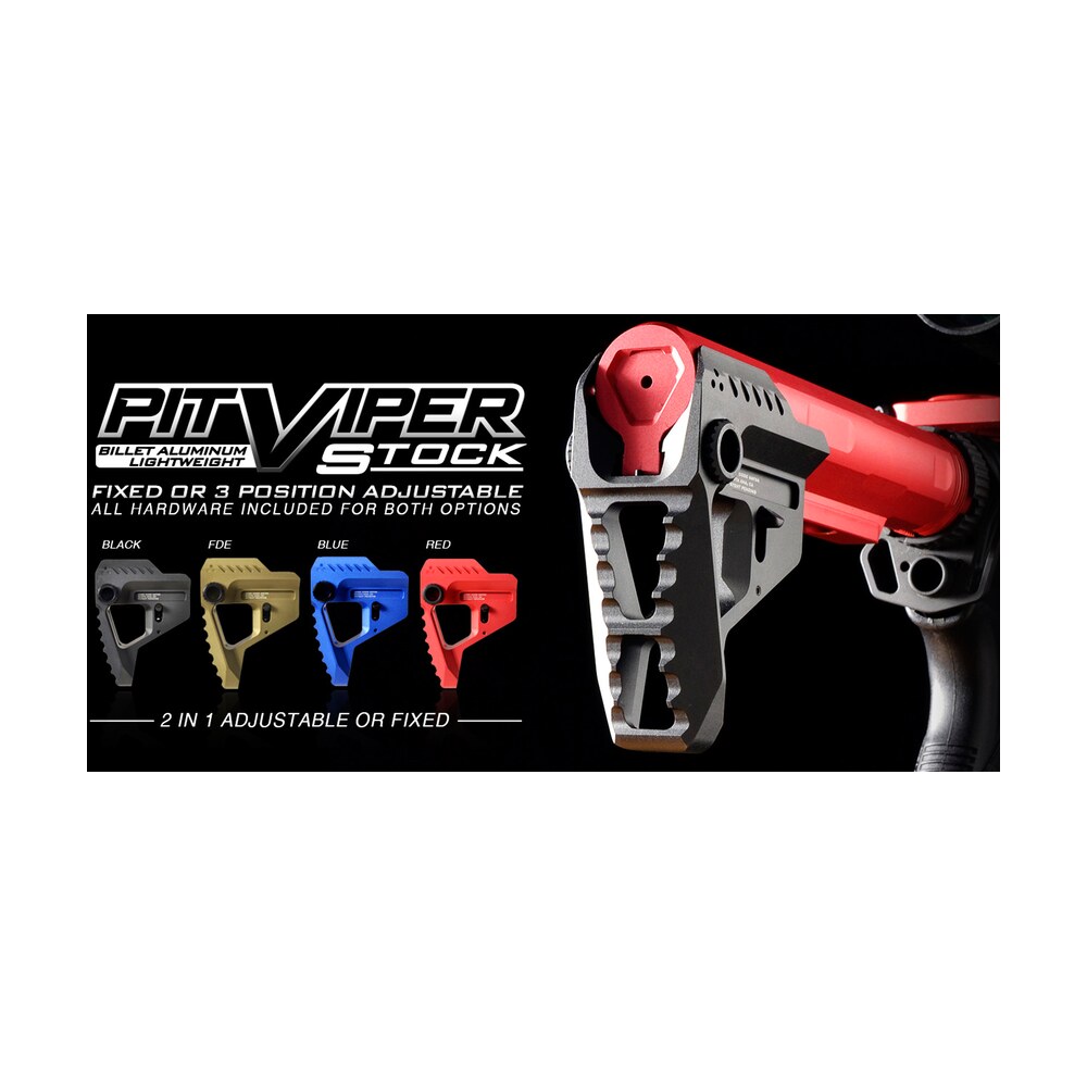 strike viperpitfde pit viper stock flat dark earth aluminum ar platforms Strike VIPERPITFDE Pit Viper Stock Flat Dark Earth Aluminum AR Platforms Sports South item 108457