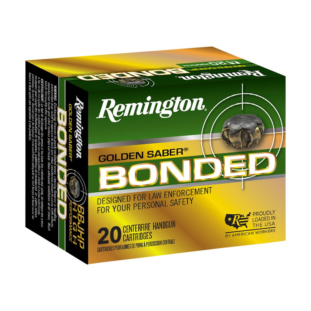 remington ammunition 29407 golden saber bonded 357sig 125gr bonded brass jacketed hollow point 20 per box/25 case Remington Ammunition 29407 Golden Saber Bonded 357Sig 125gr Bonded Brass Jacketed Hollow Point Sports South item 108461