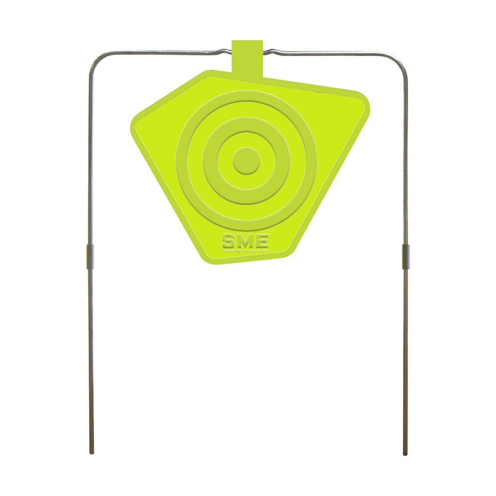 sme 80shgng self healing gong pistol/rifle polymer green gong illustration SME 80SHGNG Self-Healing Gong Pistol/Rifle Polymer Green Gong Illustration Sports South item 108489