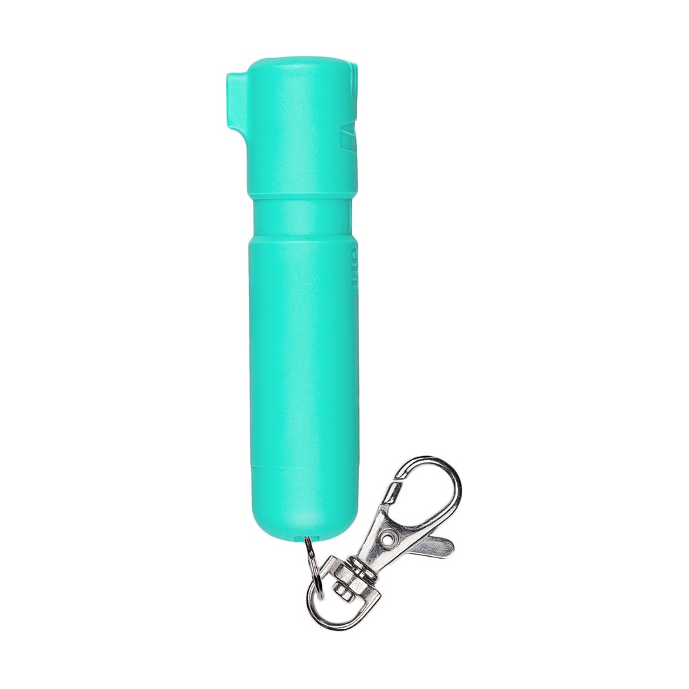 sabre mdmt02 mighty discreet pepper spray capsaicin uv dye 12 ft mint includes key ring/snap clip Sabre MDMT02 Mighty Discreet Pepper Spray Capsaicin UV Dye 12 ft Mint Includes Key Ring/Snap Sports South item 108616