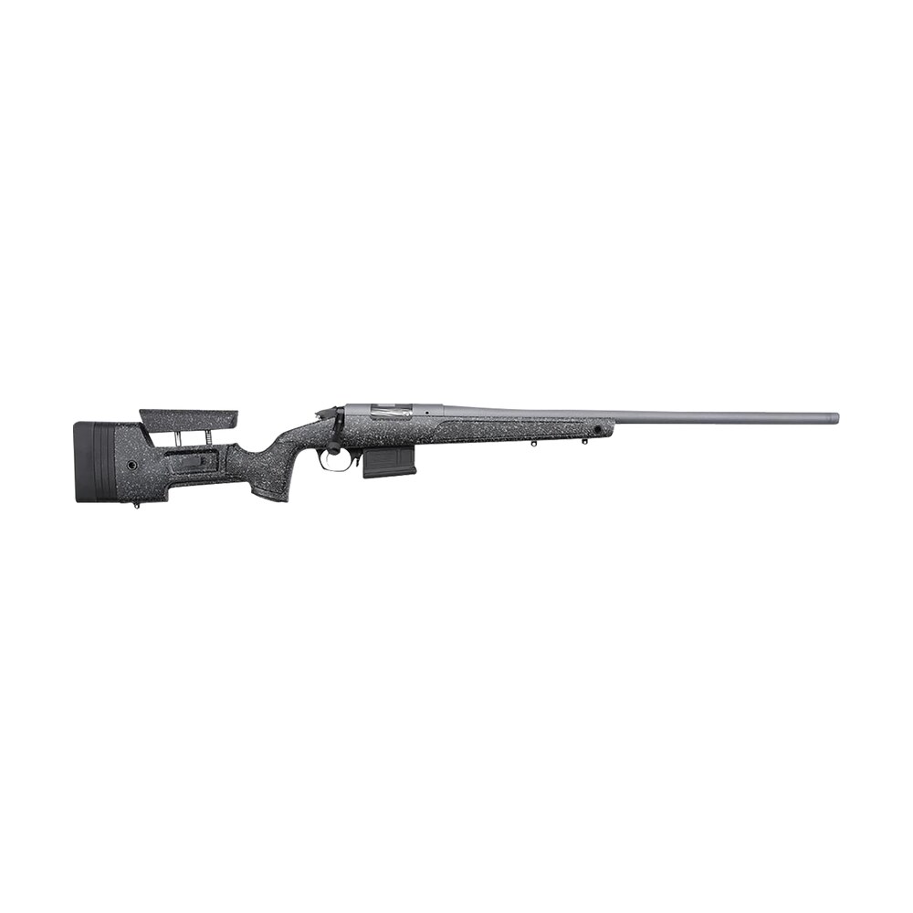 bergara rifles bpr2065mchb premier hmr pro 6.5 creedmoor 5+1 24" heavy/threaded barrel, tactical gray cerakote, black with gray fleck stock Bergara Rifles BPR2065MCHB Premier HMR Pro 6.5 Creedmoor 5+1 24" Heavy/Threaded Sports South item 108685