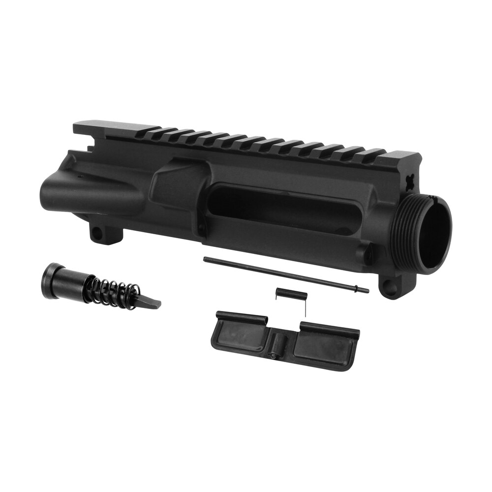 tacfire up01c stripped upper receiver 5.56x45mm nato 7075 t6 aluminum black anodized receiver for ar 15 TacFire UP01C Stripped Upper Receiver 5.56x45mm NATO 7075-T6 Aluminum Black Anodized Receiver Sports South item 108760