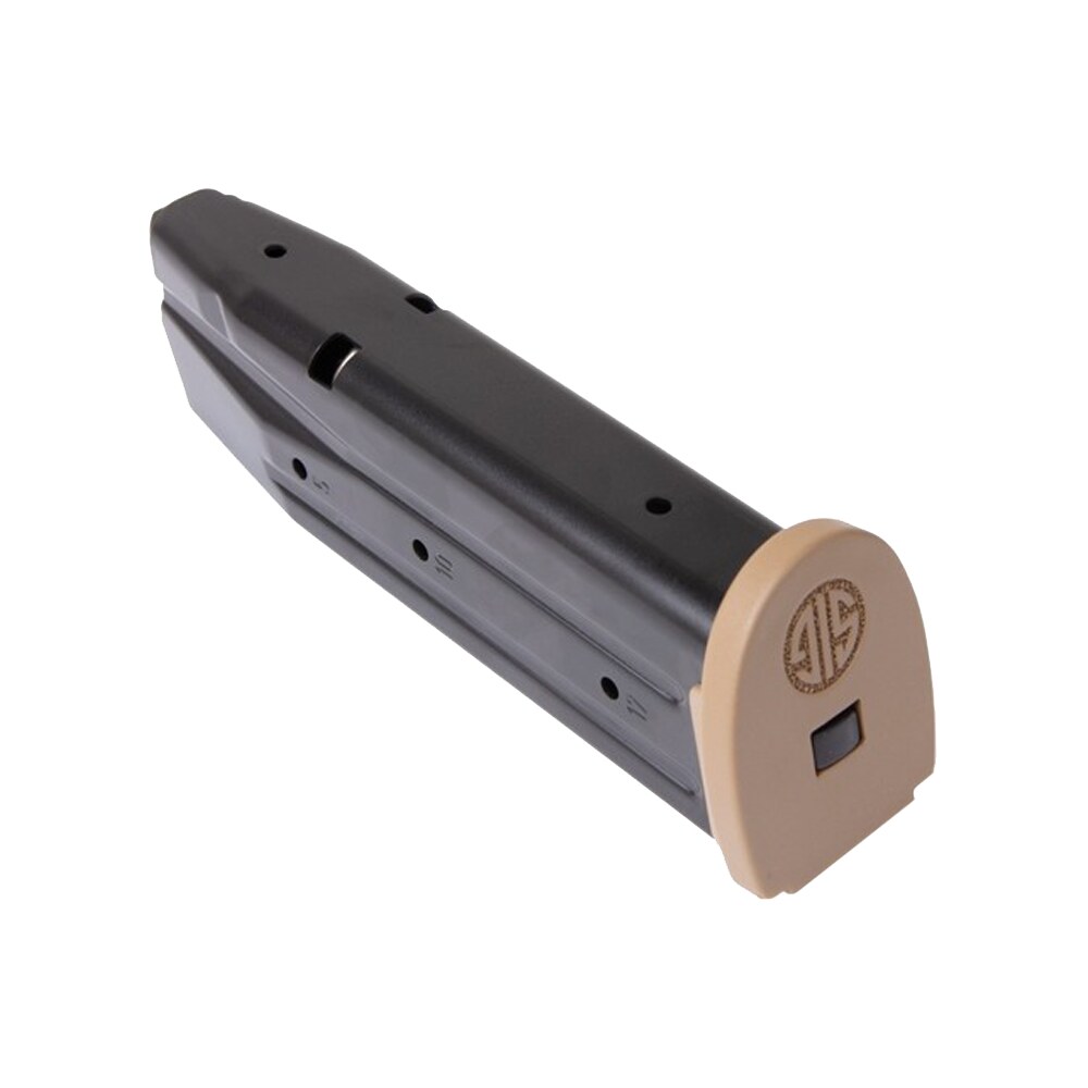 sig sauer magmodf917coy p320 17rd 9mm luger fits sig p320/m17/m18 black/coyote steel Sig Sauer MAGMODF917COY P320 17rd 9mm Luger Sports South item 108785