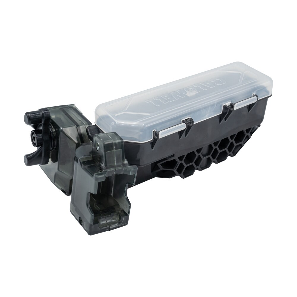 caldwell 1099117 magazine charger rotary 22 lr 100rd compatible w/t/cr & 10/22 magazines black polycarbonate Caldwell 1099117 Magazine Charger Rotary 22 LR 100rd Compatible Sports South item 108855