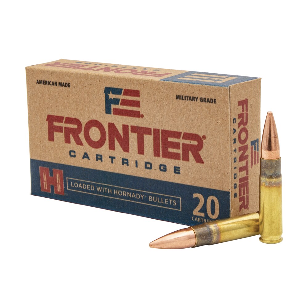 frontier cartridge fr400 military grade centerfire rifle 300blackout 125gr full metal jacket 20 per box/10 case Frontier Cartridge FR400 Military Grade Centerfire Rifle 300Blackout 125gr Full Metal Jacket 20 Sports South item 108913