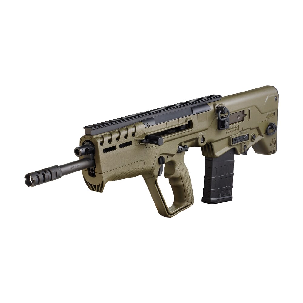 iwi us t7g1610 tavor 7 7.62x51mm nato caliber with 16.50" barrel, 10+1 capacity, od green metal finish, od green fixed bullpup stock & polymer grip right hand IWI US T7G1610 Tavor 7 7.62x51mm NATO Caliber Sports South item 108916