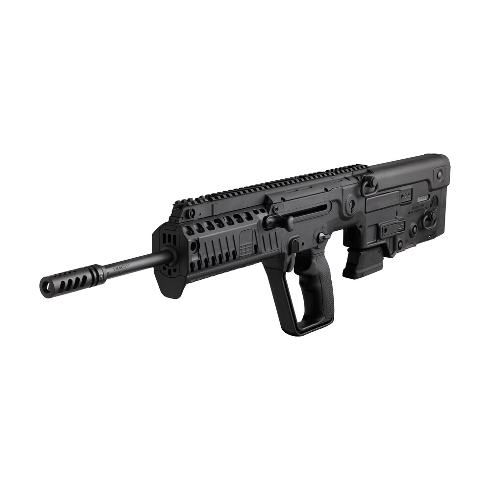 iwi us xb18rs tavor x95 *nj/md compliant 5.56x45mm nato caliber with 18.50" barrel, 10+1 capacity, black metal finish, black fixed bullpup stock & polymer grip right hand IWI US XB18RS Tavor X95 *NJ/MD Compliant 5.56x45mm NATO Caliber Sports South item 108917