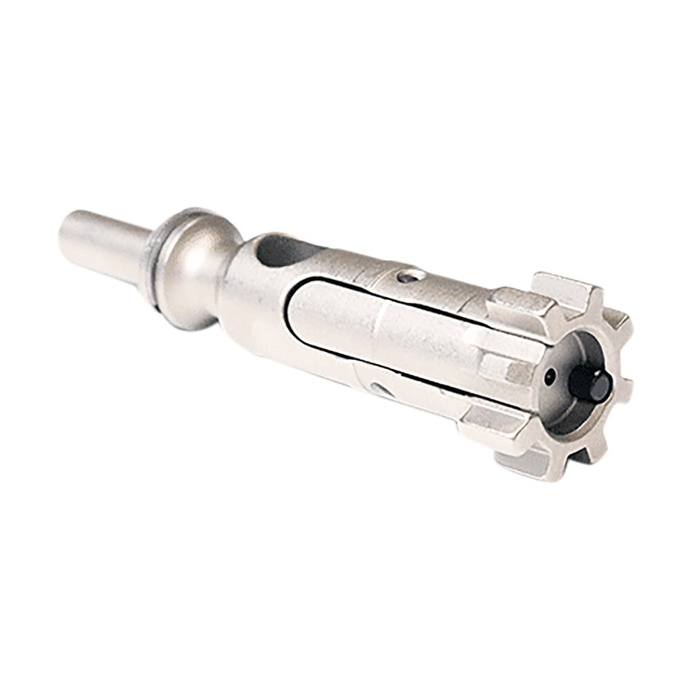 patriot ordnance factory 00328 bolt assembly 5.56x45mm nato nickel plated steel for ar15/m16 Patriot Ordnance Factory 00328 Bolt Assembly 5.56x45mm NATO Nickel Plated Steel For AR15/M16 Sports South item 108951