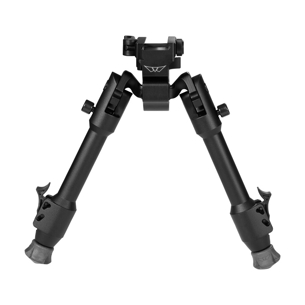 warne 7901m skyline precision bipod made of matte black aluminum with picatinny rail attachment type, rapid leg deployment, 22 degree cant, 44 degree pan & 6.90 9.10" vertical adjustment Warne 7901M Skyline Precision Bipod made of Matte Black Aluminum Sports South item 108956