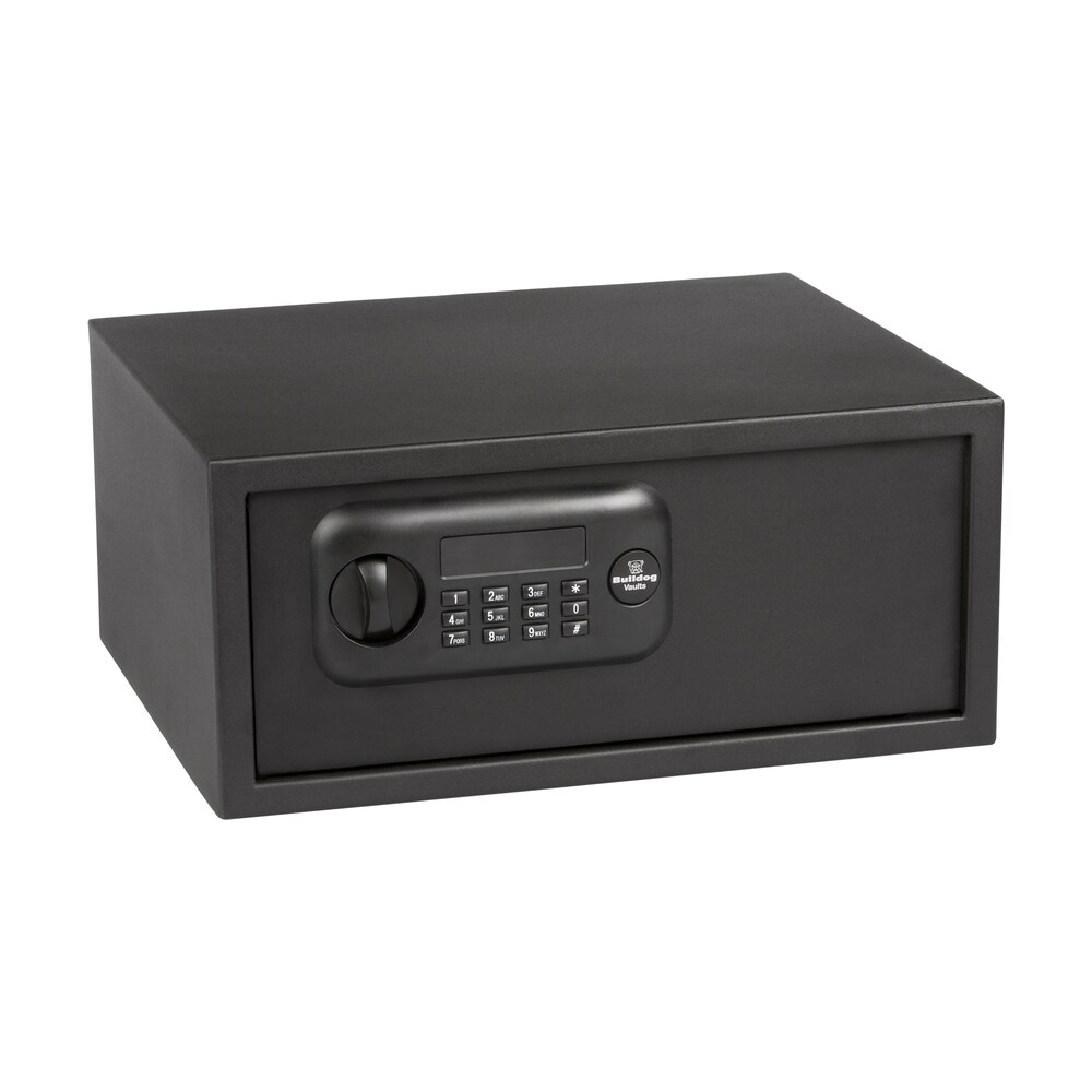 bulldog bd1035 digital laptop vault standard keypad/key entry black powder coat steel 17" x 14.50" x 7.70" Bulldog BD1035 Digital Laptop Vault Standard Keypad/Key Entry Black Powder Coat Steel 17" x Sports South item 109075