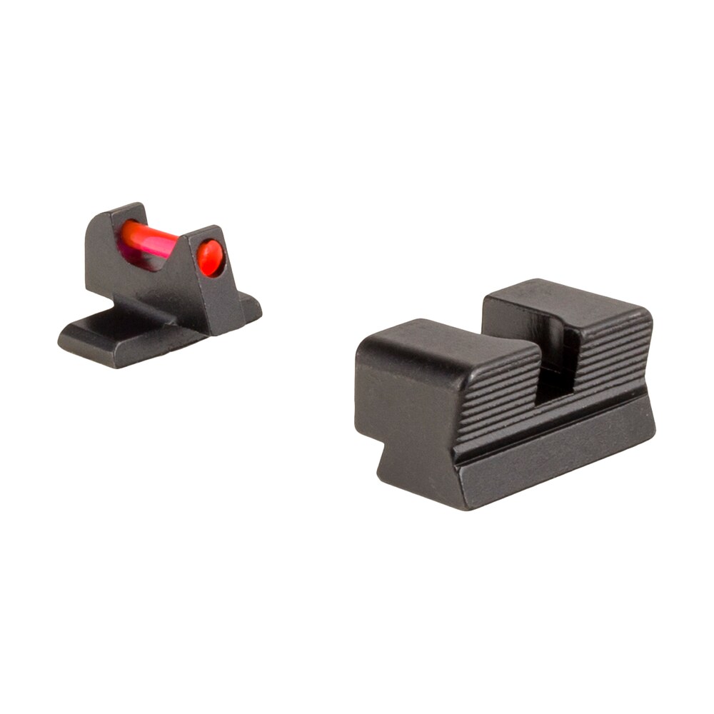 trijicon 601050 fiber sights red/fiber optic front sight black/blank rear sight sig sauer p225/p226/p228 #8 front/#8 rear Trijicon 601050 Fiber Sights Red/Fiber Optic Front Sight-Black/Blank Rear Sight Sig Sauer Sports South item 109283