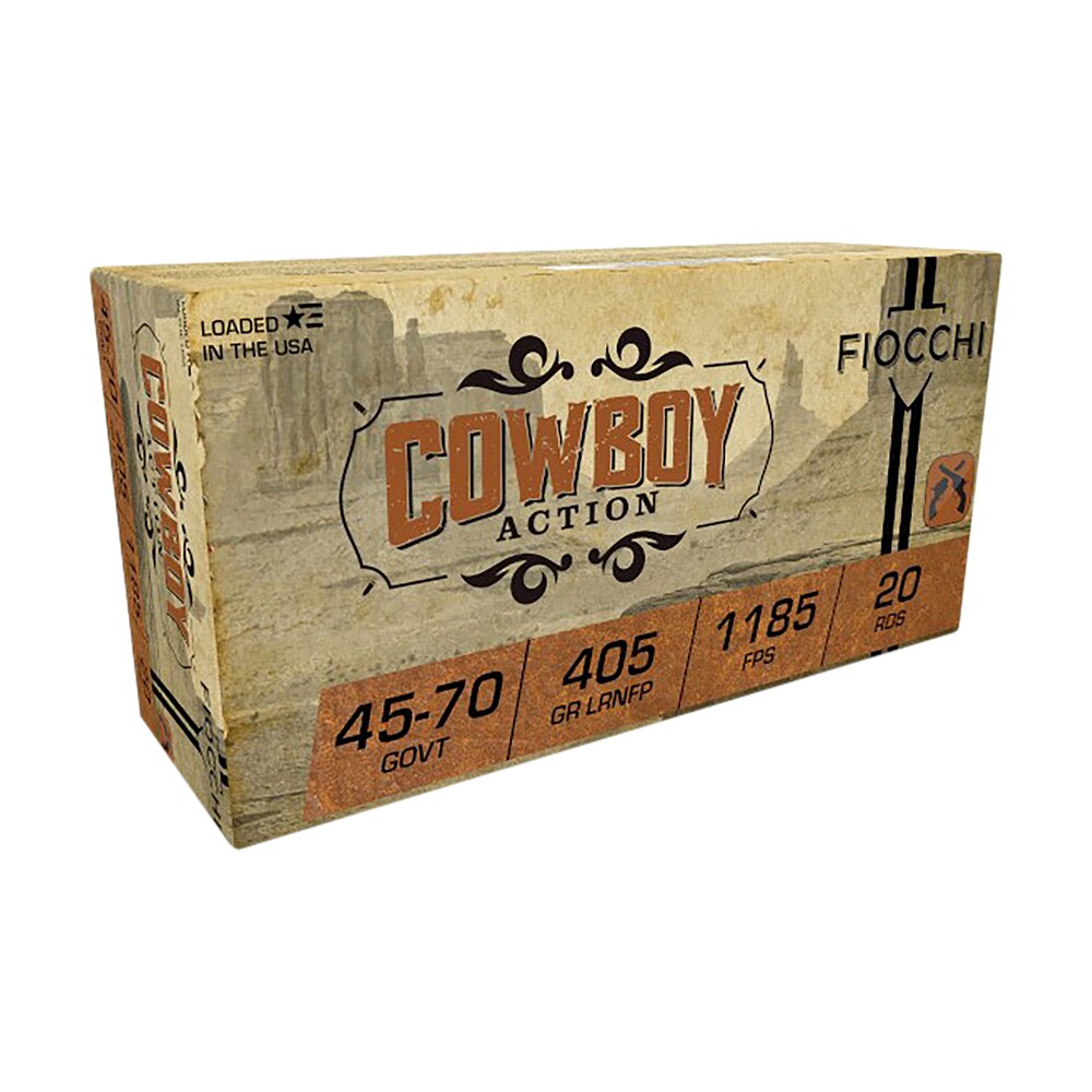 fiocchi 4570a cowboy action 45 70gov 405gr lead round nose flat point 20 per box/10 case Fiocchi 4570A Cowboy Action 45-70Gov 405gr Lead Round Nose Flat Point 20 Per Box/10 Case Sports South item 109303