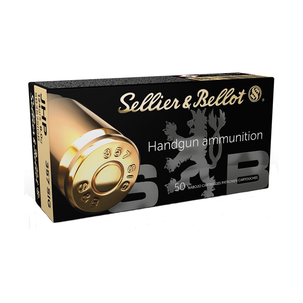 sellier & bellot sb357sigb handgun 357sig 124gr jacketed hollow point 50 per box/20 case Sellier & Bellot SB357SIGB Handgun 357Sig 124gr Jacketed Hollow Point 50 Per Box/20 Case Sports South item 109434