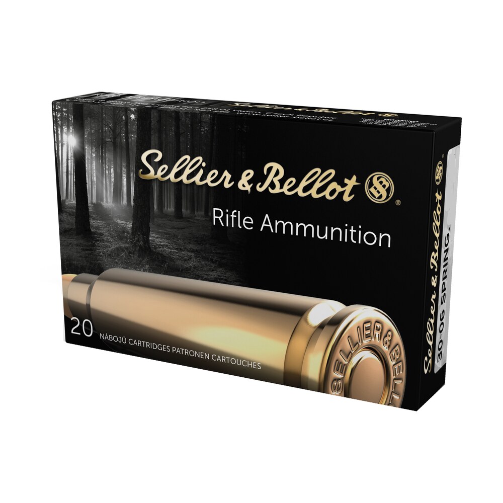 sellier & bellot sb3006f rifle 30 06springfield 147gr full metal jacket 20 per box/20 case Sellier & Bellot SB3006F Rifle 30-06Springfield 147gr Full Metal Jacket 20 Per Box/20 Case Sports South item 109441