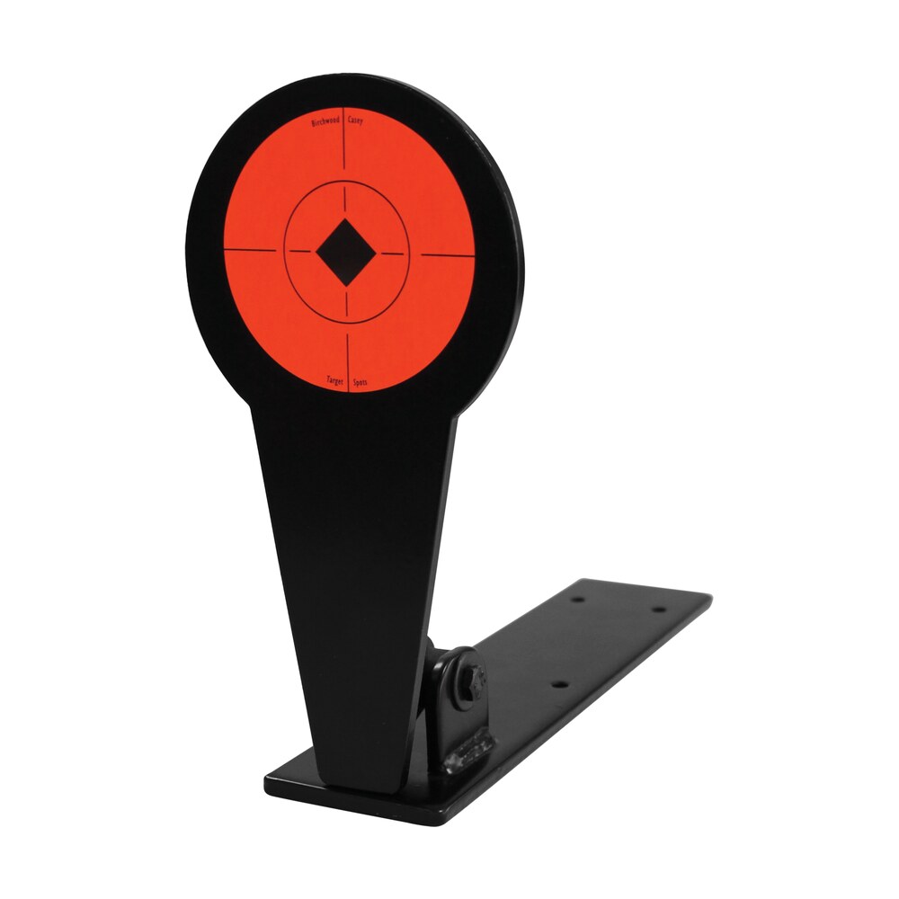 birchwood casey 47524 world of targets popper 4" rimfire pistol/rifle black/orange steel diamond standing includes ground stakes Birchwood Casey 47524 World of Targets Popper 4" Rimfire Pistol/Rifle Black/Orange Steel Sports South item 109533