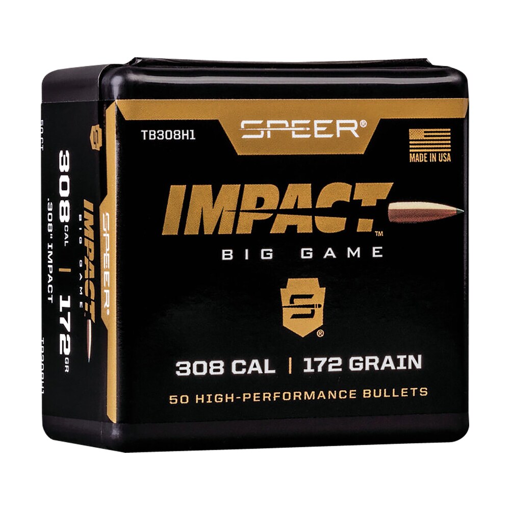 speer tb308h1 impact 30cal 172gr speer impact 50 per box/5 case Speer TB308H1 Impact 30Cal 172gr Speer Impact 50 Per Box/5 Case Sports South item 109600
