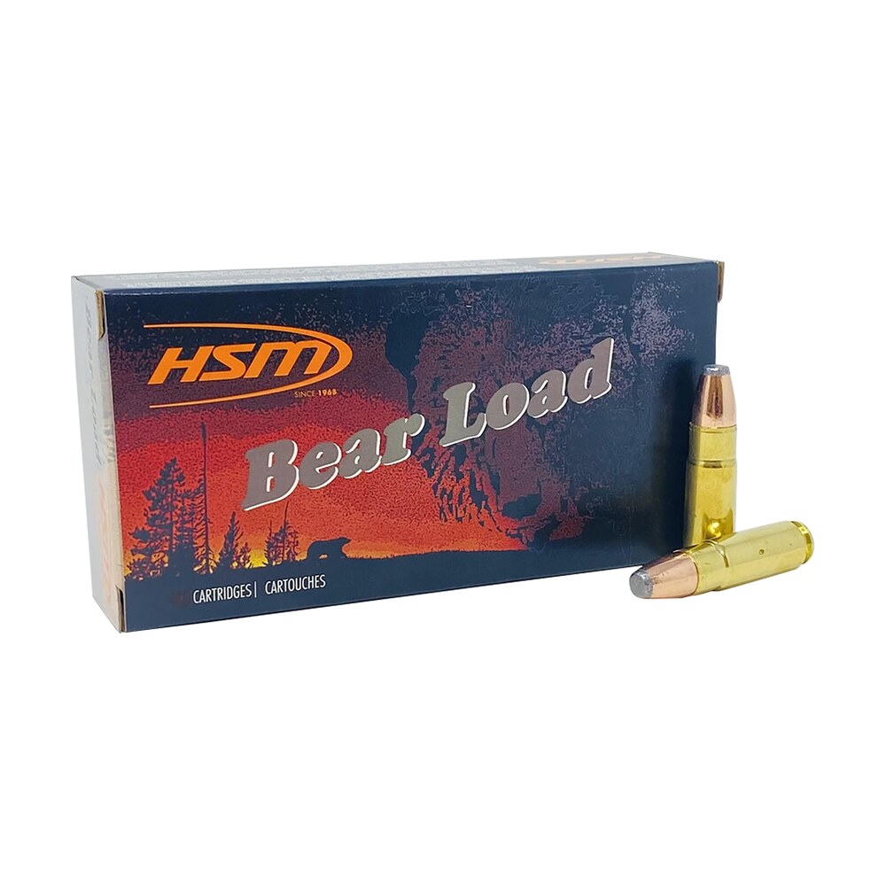 hsm 458socom1n bear load 458 socom 350 gr jacketed flat point 20 per box/ 25 case HSM 458SOCOM1N Bear Load 458 SOCOM 350 gr Jacketed Flat Point 20 Per Box/ 25 Case Sports South item 109647