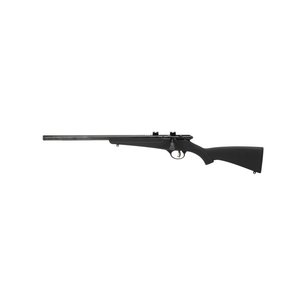 savage arms 13841 rascal flv sr youth 22 lr 1rd 16.12" matte blued heavy barrel, matte blued carbon steel receiver, black synthetic stock, left hand Savage Arms 13841 Rascal FLV-SR Youth 22 LR 1rd 16.12" Matte Blued Heavy Sports South item 109789